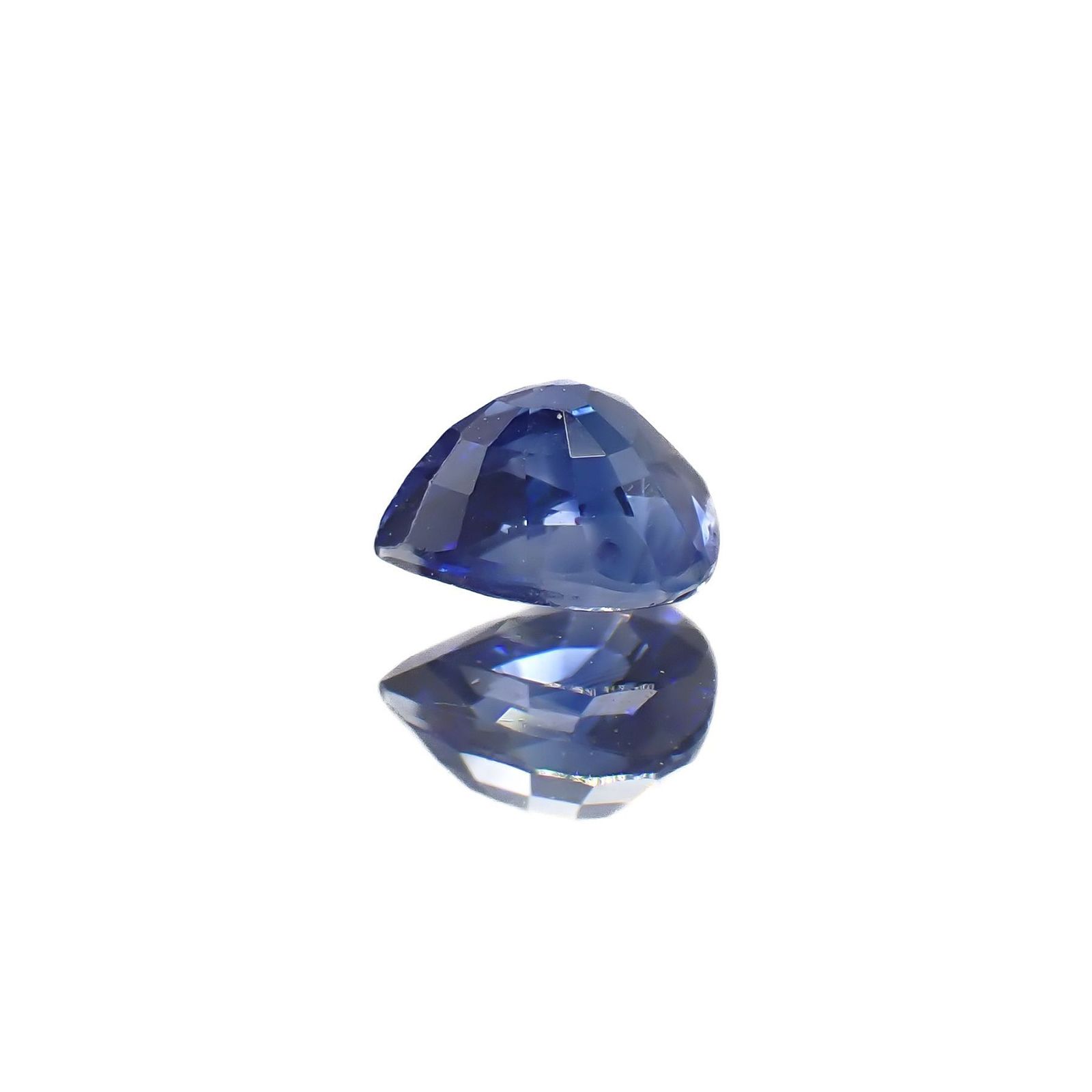 サファイア(宝石名サファイア)スリランカ/マダガスカル産 識別済 0.46ct / 4.9x4.2mm前後 [220917642]