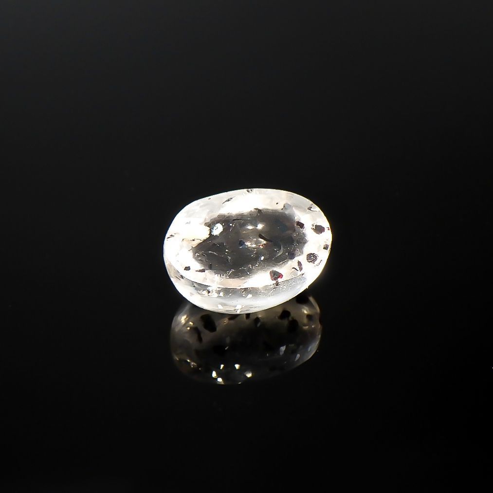 ヘマタイトインクォーツ 中国産 7.96ct[220115249]13.9x10.2mm前後