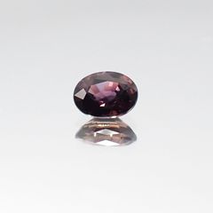カラーチェンジサファイア 非加熱(宝石名サファイア)タンザニア産 0.37ct 識別済[231023984]4.8x3.5mm前後