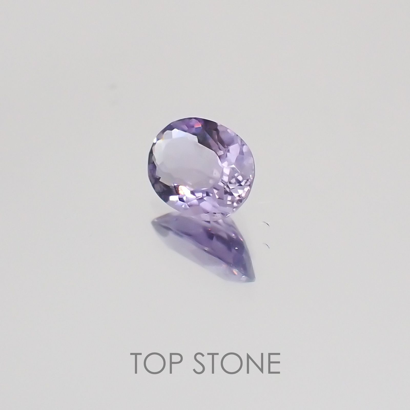 マリアライト(宝石名パープル・スキャポライト) タンザニア産 0.25ct 識別済[20128756]5×3.6mm前後
