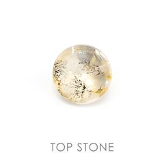 デンドリチッククォーツ ブラジル産 ルース 7.88ct[20084955]14.1×14.1mm前後