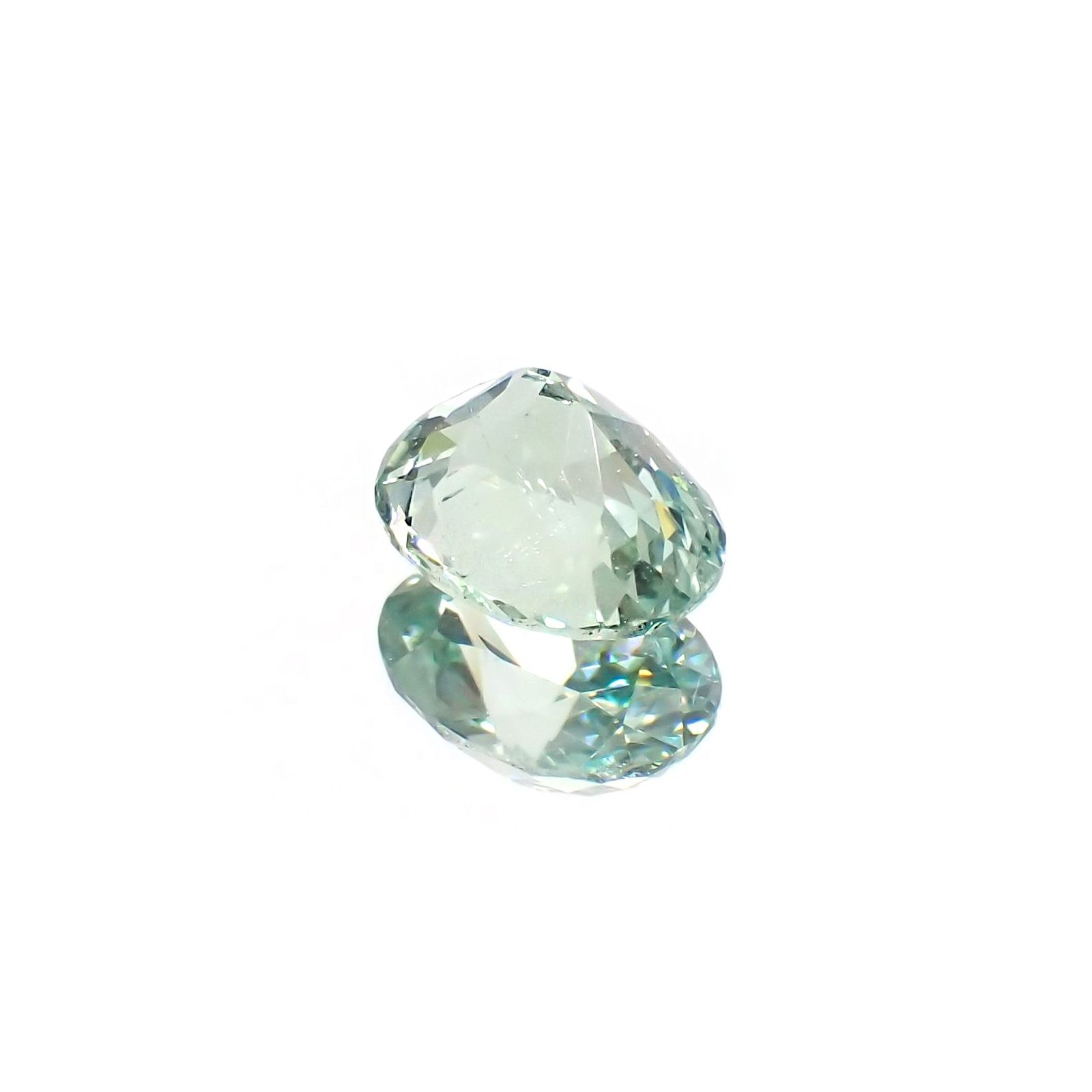 バナジウムコーネルピン(宝石名コーネルピン)タンザニア・タンガ州産 識別済 1.12ct / 7.3x5.5mm前後 [260815622]
