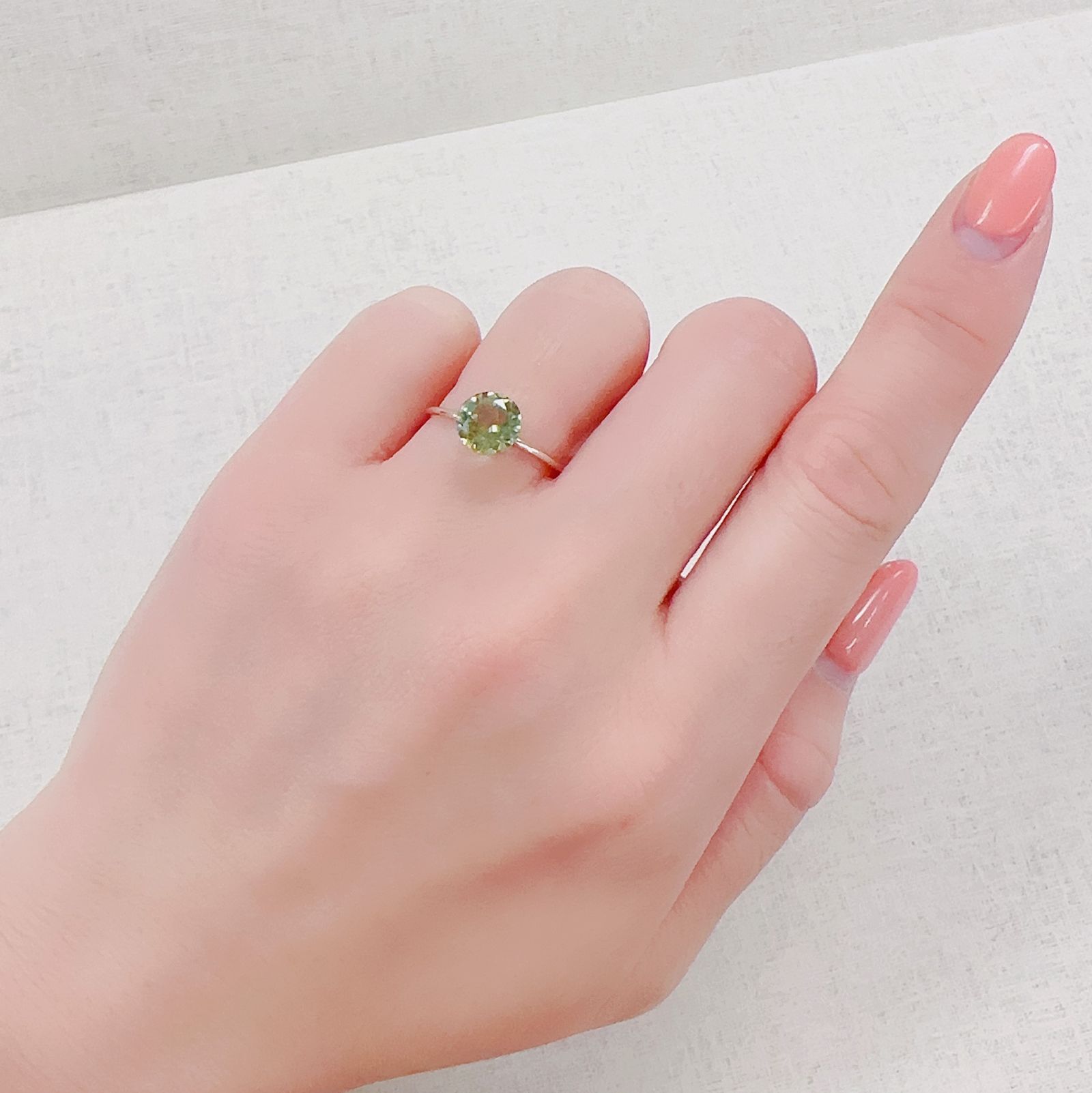 ルドウィジャイトインペリドット パキスタン産 1.43ct[230321242]7.2x7mm前後