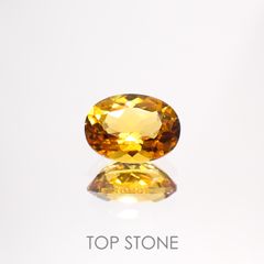 ゴールデンベリル(宝石名ゴールデン・ベリル)ブラジル産 1.15ct 識別済[220114226]8x6.1mm前後