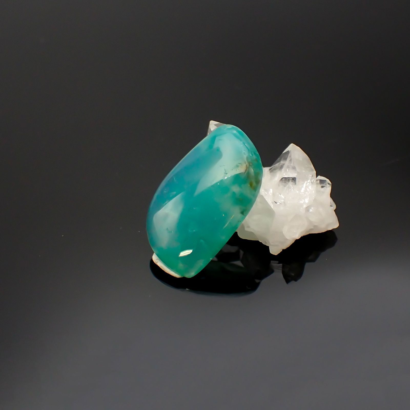 ◇フリーフォーム◇ジェムシリカ ペルー産 10.92ct[220717186]24.4x15.5mm前後