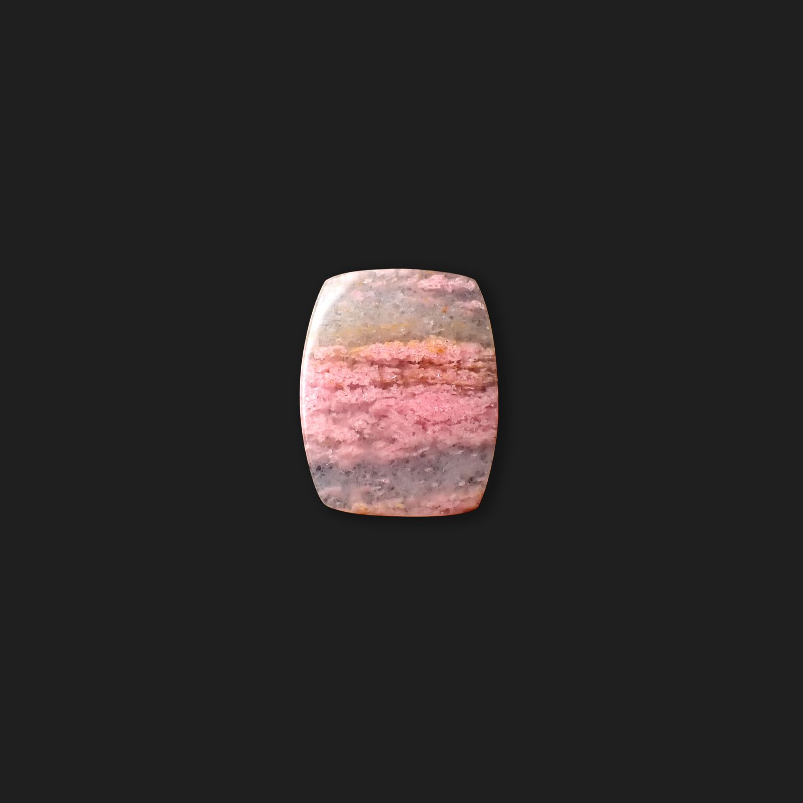 ピンクパッションクォーツ イタリア産 6.17ct [250730634]18.3x14.4mm前後