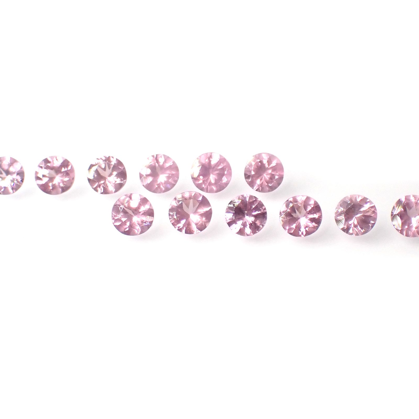 ◆ランダムセレクト-Limited edition-◆<先着20個>シルキーピンクスピネル タンザニア産 約0.16-0.21ct[230722727]3.3-3.5x3.3-3.5mm前後