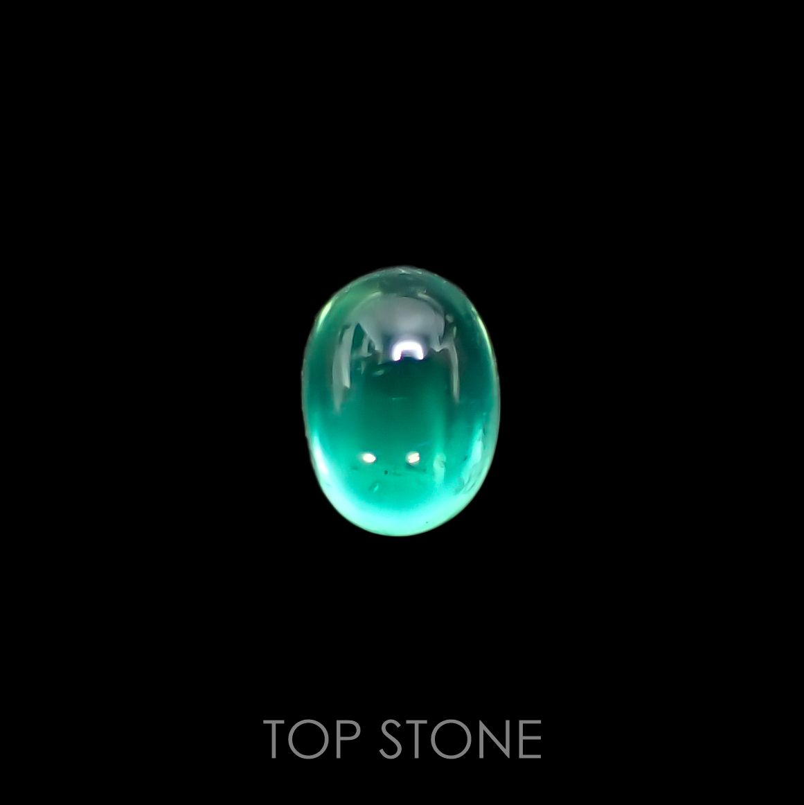 エメラルドキャッツアイ(宝石名エメラルド)コロンビア産 0.39ct 識別済[220115182]4.9x3.5mm前後