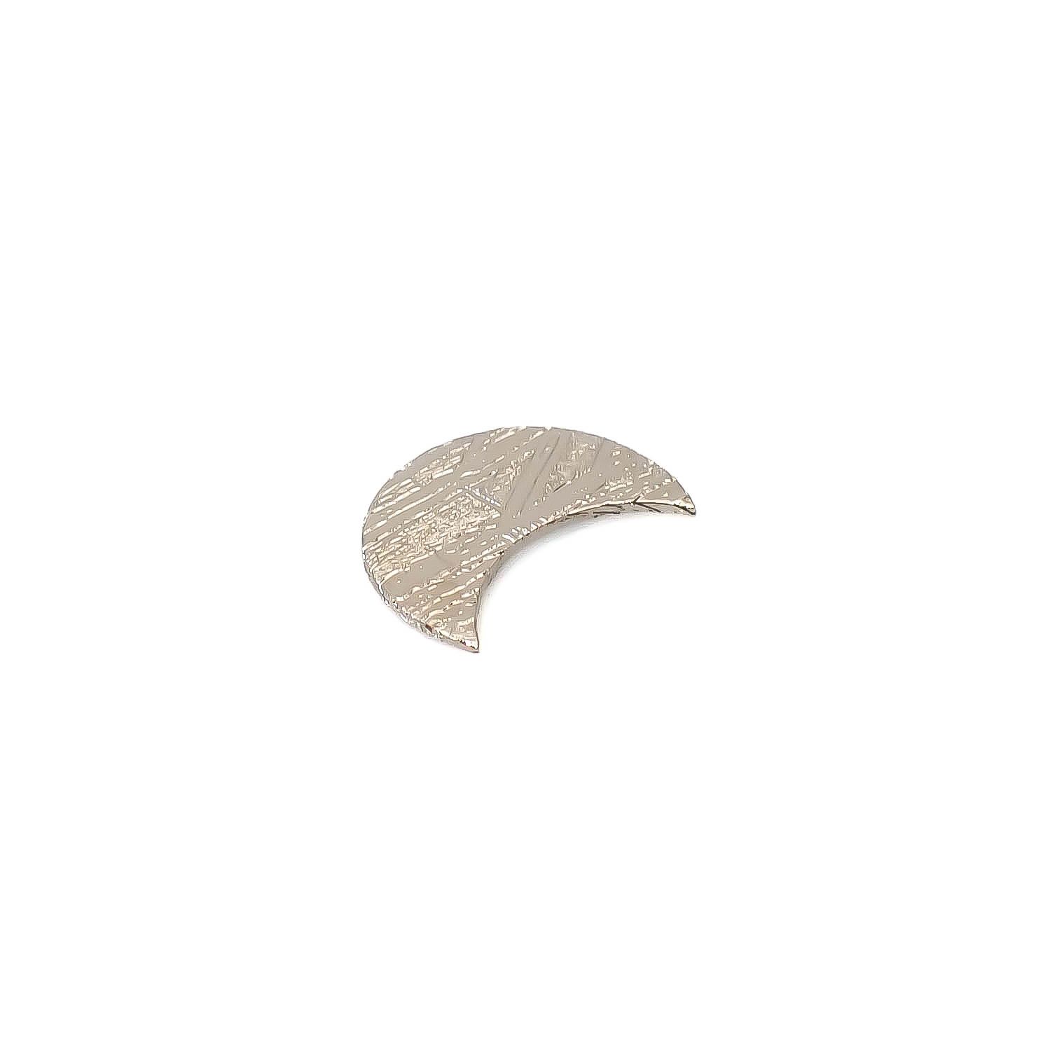 ◇カスタムカット・ムーン◇アルタイ隕石 発見地：中国 0.77ct [250330014]9.9x7.3mm前後