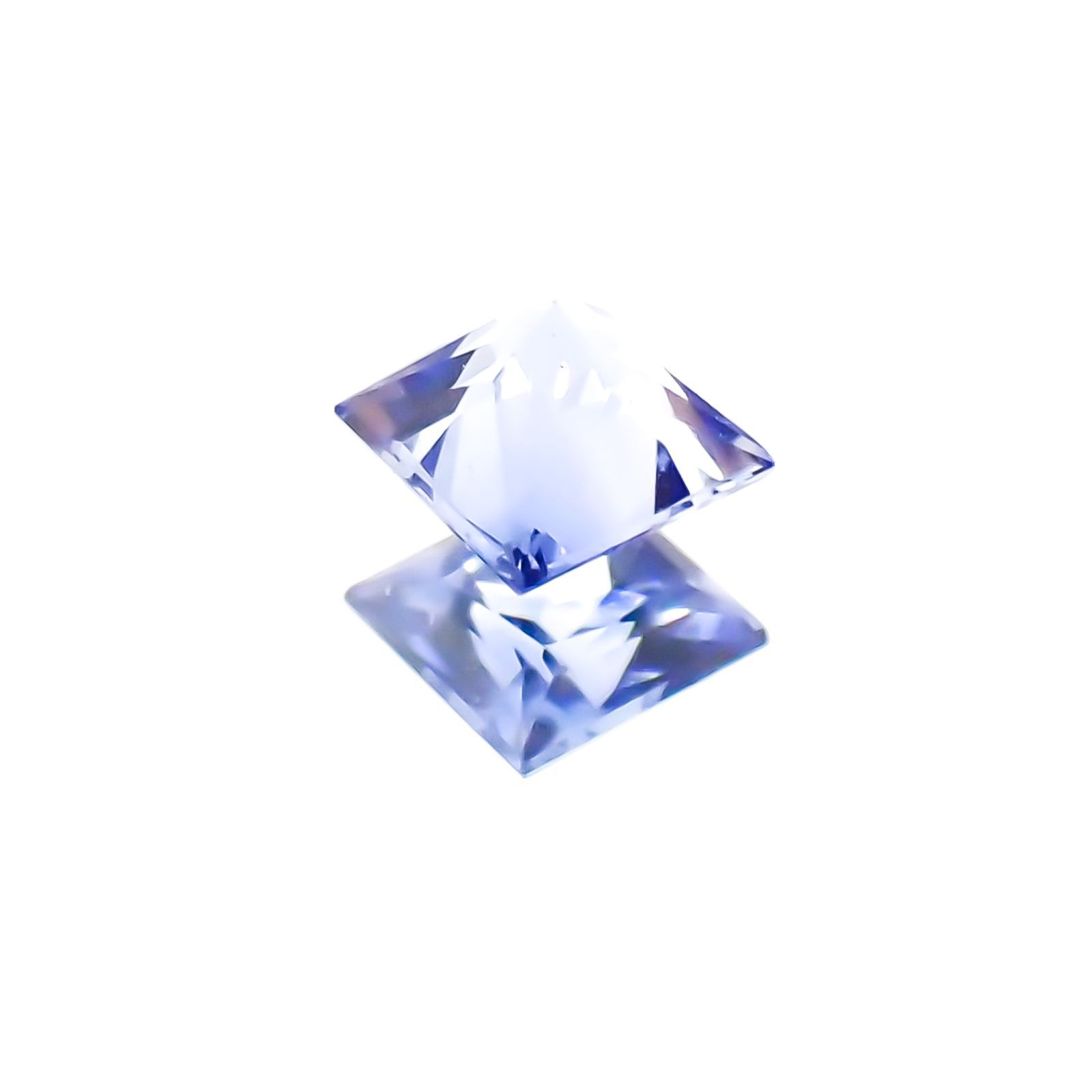 ◇プリンセスカット◇サファイア(宝石名サファイア) スリランカ産 0.15ct 識別済[20117893]2.8×2.7mm前後
