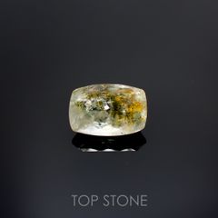 オーロラアクアマリン(宝石名アクアマリン) ブラジル産 4.38ct 識別済[210812717]12.5×8.4mm前後