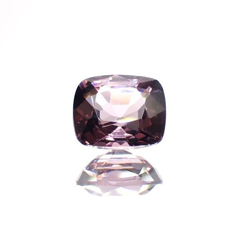 パープルスピネル(宝石名スピネル)ビルマ産 1.16ct 識別済[231124303]6.7x5.7mm前後