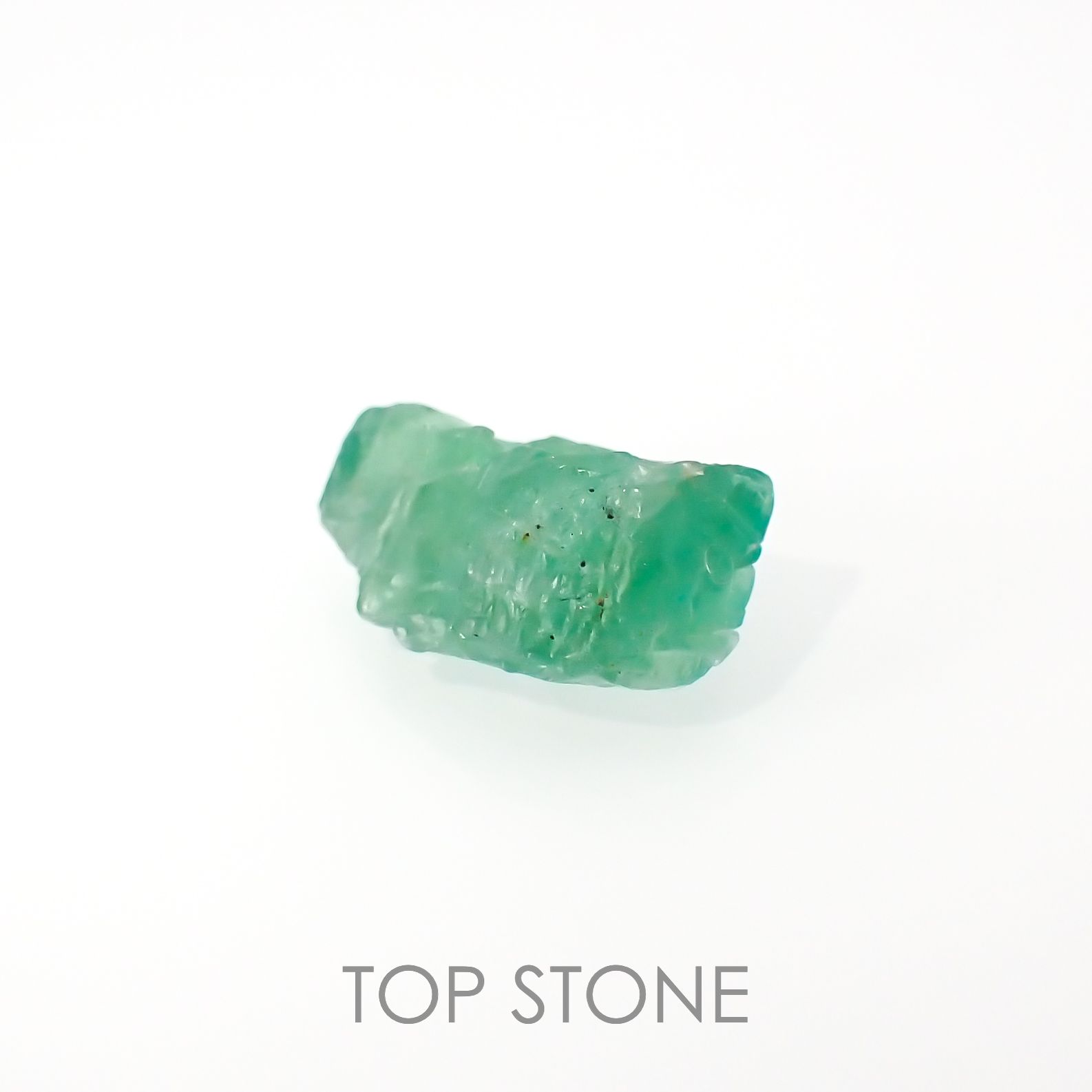 ブルーグリーンコーネルピン 原石 タンザニア産 2.53ct[221219260]10.4x5.7mm前後