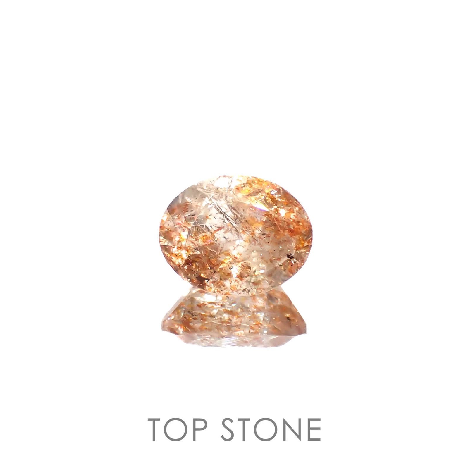 イリュージョンサンストーン タンザニア産 1.85ct[230120118]9x7.2mm前後