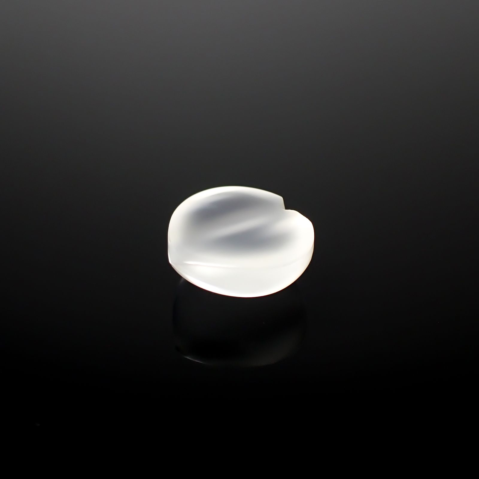 ムーンストーンキャッツアイ インド産 3.09ct[240527761]10x9.9mm前後