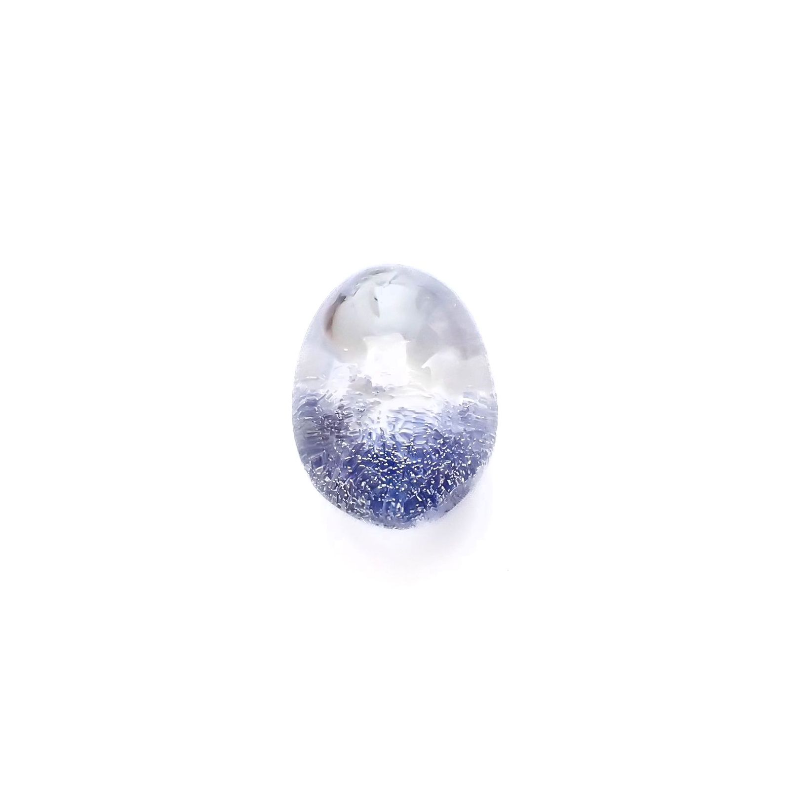 デュモルチェライトインクォーツ ブラジル産 3.80ct [220717162]11.5x8.5mm前後
