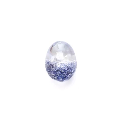 デュモルチェライトインクォーツ ブラジル産 3.80ct [220717162]11.5x8.5mm前後