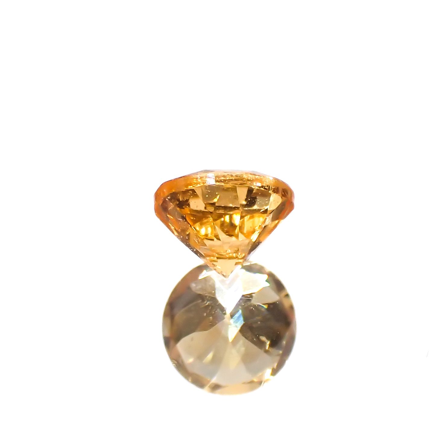 スペサルティンガーネット ナイジェリア産 0.32ct[230923374]3.8x3.8mm前後