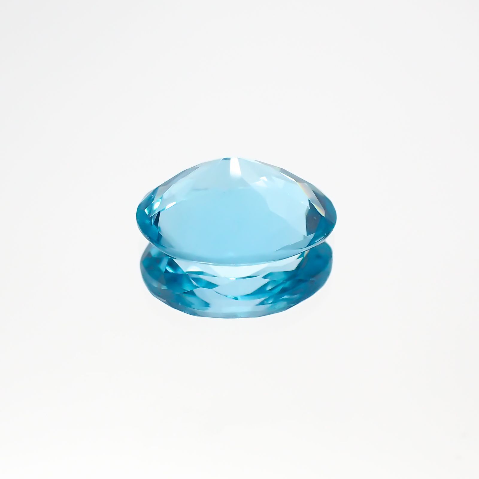 アパタイト(宝石名アパタイト)ブラジル産 1.61ct 識別済[230823189]9x6.8mm前後