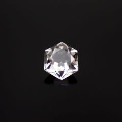 ◇ヘキサゴンカット◇ホワイトトパーズ ブラジル産 1.83ct[221119159]7.1x7mm前後