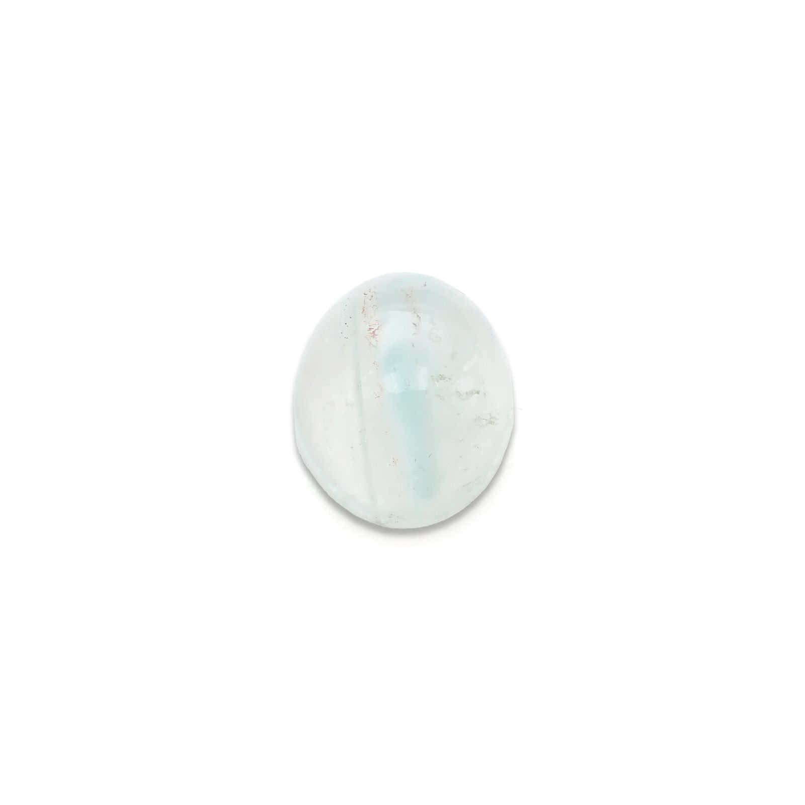 アホイトインクォーツ 南アフリカ・メッシーナ鉱山産 7.99ct [241029308]14.6x11.9mm前後