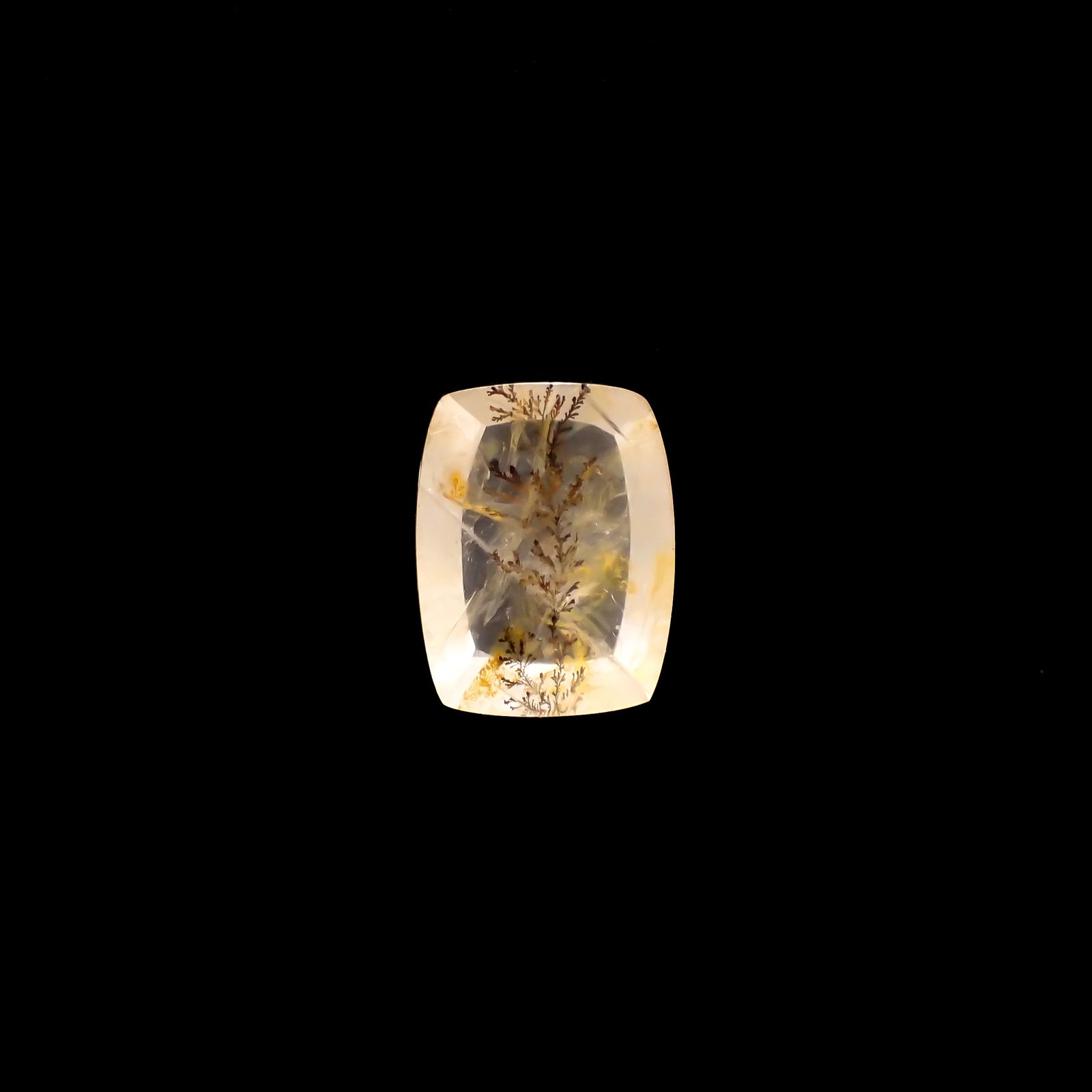 デンドリチッククォーツ ブラジル産 3.34ct[231224903]11.6x8.9mm前後