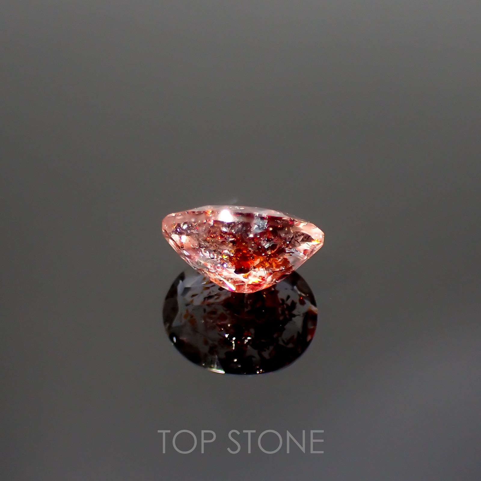 ファイヤークォーツ ナイジェリア産 1.45ct[220114753]8.7x6.8mm前後