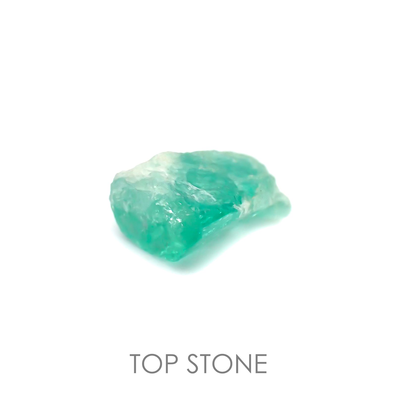 エメラルド(宝石名エメラルド) コロンビア産 原石・結晶 2.17ct 識別済[20062724]9.1×7.1mm前後