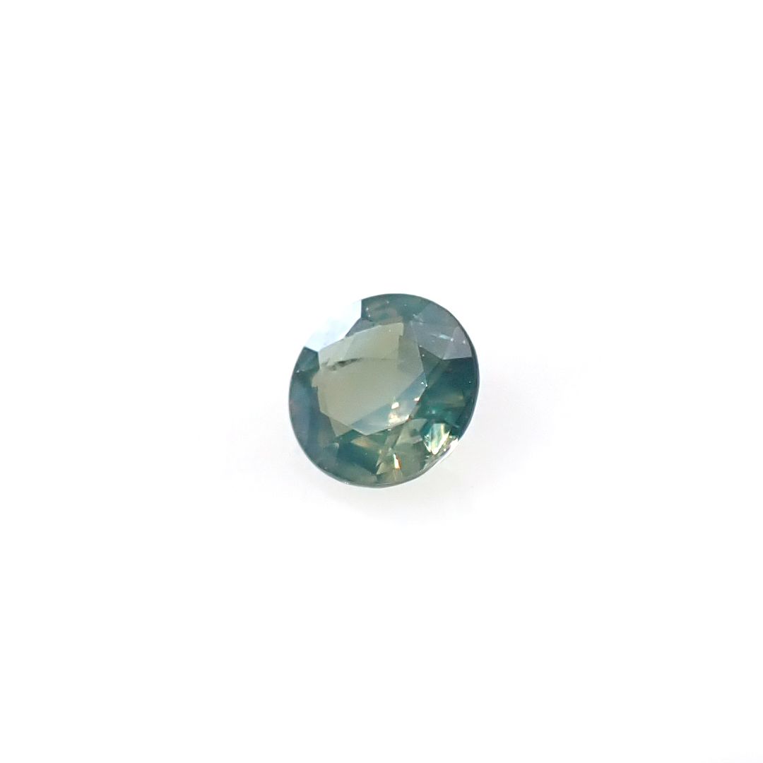 シルキーアレキサンドライト ブラジル・ミナスジェライス州ヘマチタ鉱山産 0.10ct [250129768]2.9x2.9mm前後