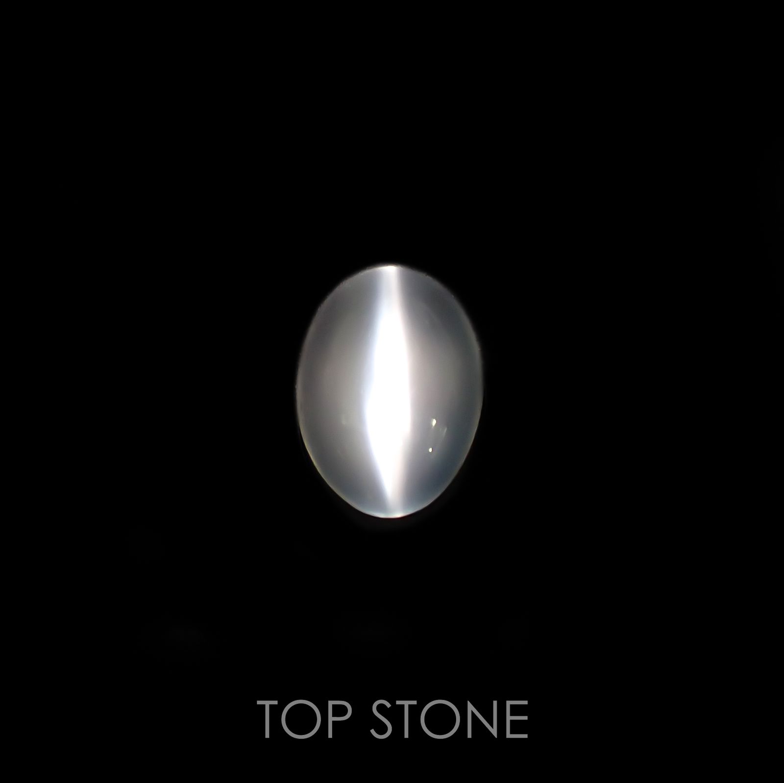 ムーンストーンキャッツアイ(宝石名ムーンストーン・キャッツアイ) インド産 1.43ct 識別済[210812737]8×6mm前後