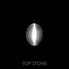 ムーンストーンキャッツアイ(宝石名ムーンストーン・キャッツアイ) インド産 1.43ct 識別済[210812737]8×6mm前後