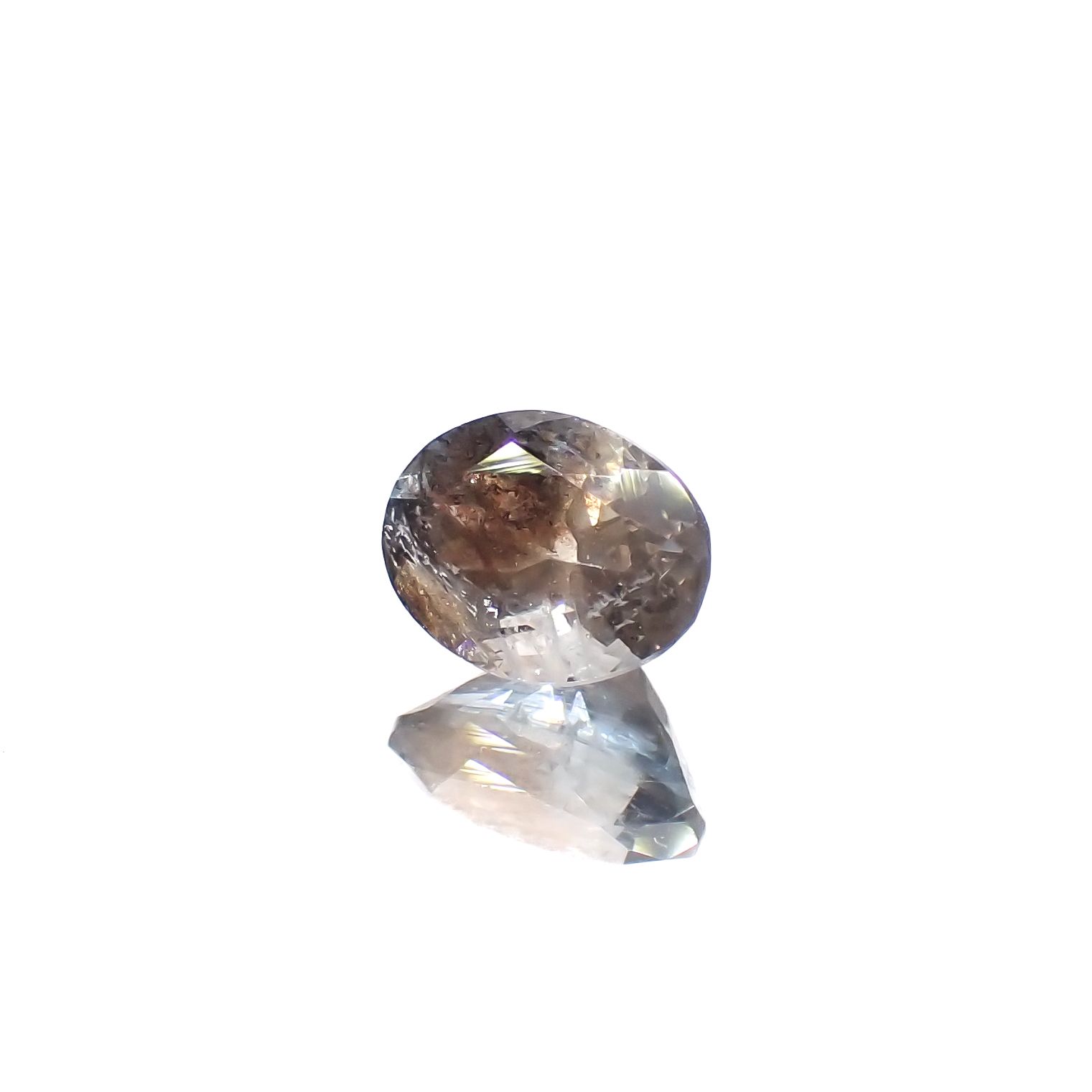 アベンチュリンアクアマリン ナイジェリア産 0.87ct[231224707]7x5.4mm前後