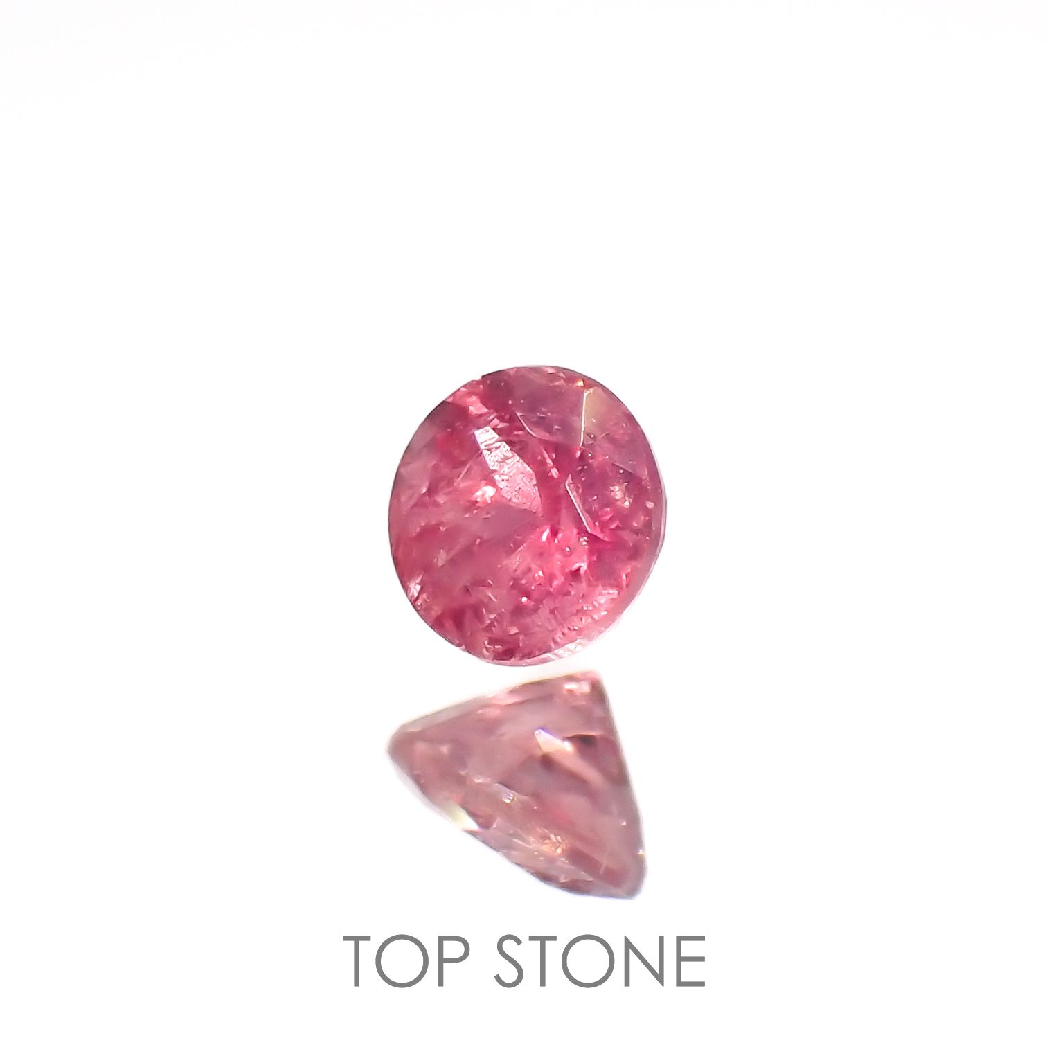 ピンクサファイア(宝石名サファイア)タンザニア・ウィンザー産 0.18ct 識別済[220616160]3.2x3.2mm前後