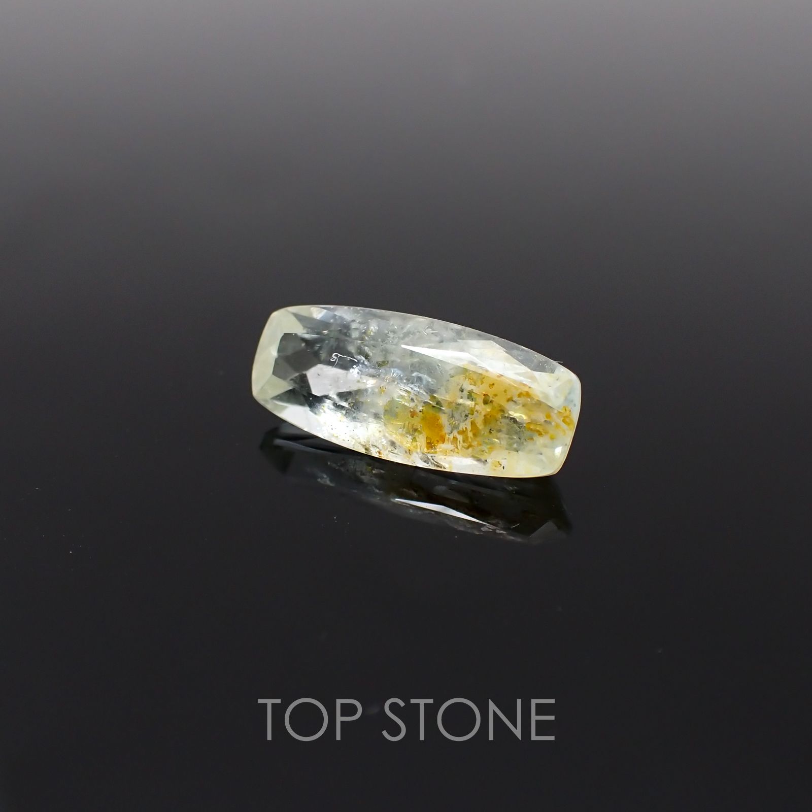 オーロラアクアマリン ブラジル産 ルース 2.99ct[210310185]14.8×6.3mm前後