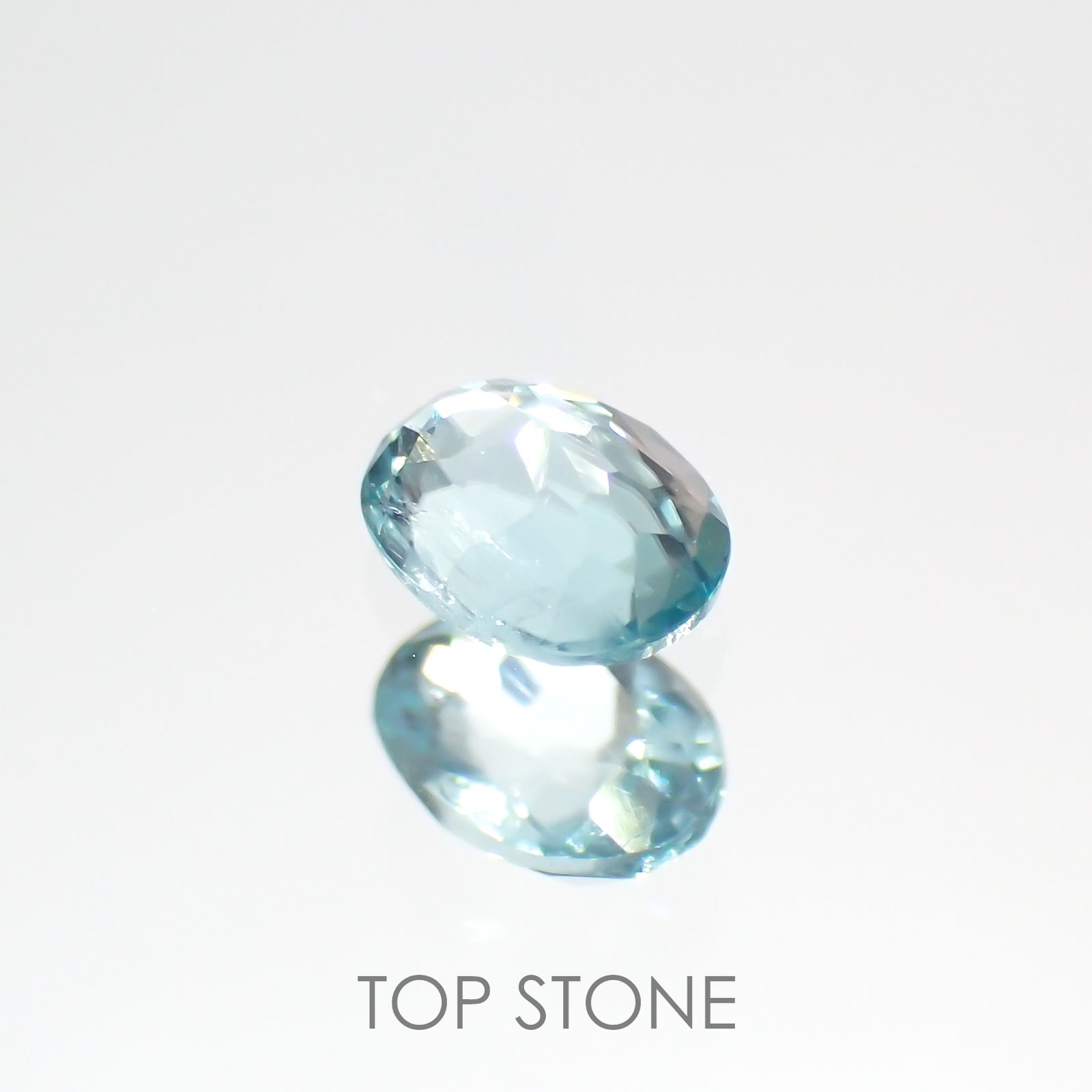 グランディディエライト(宝石名グランディディエライト) マダガスカル産 0.15ct 識別済[21059850]3.8×2.9mm前後