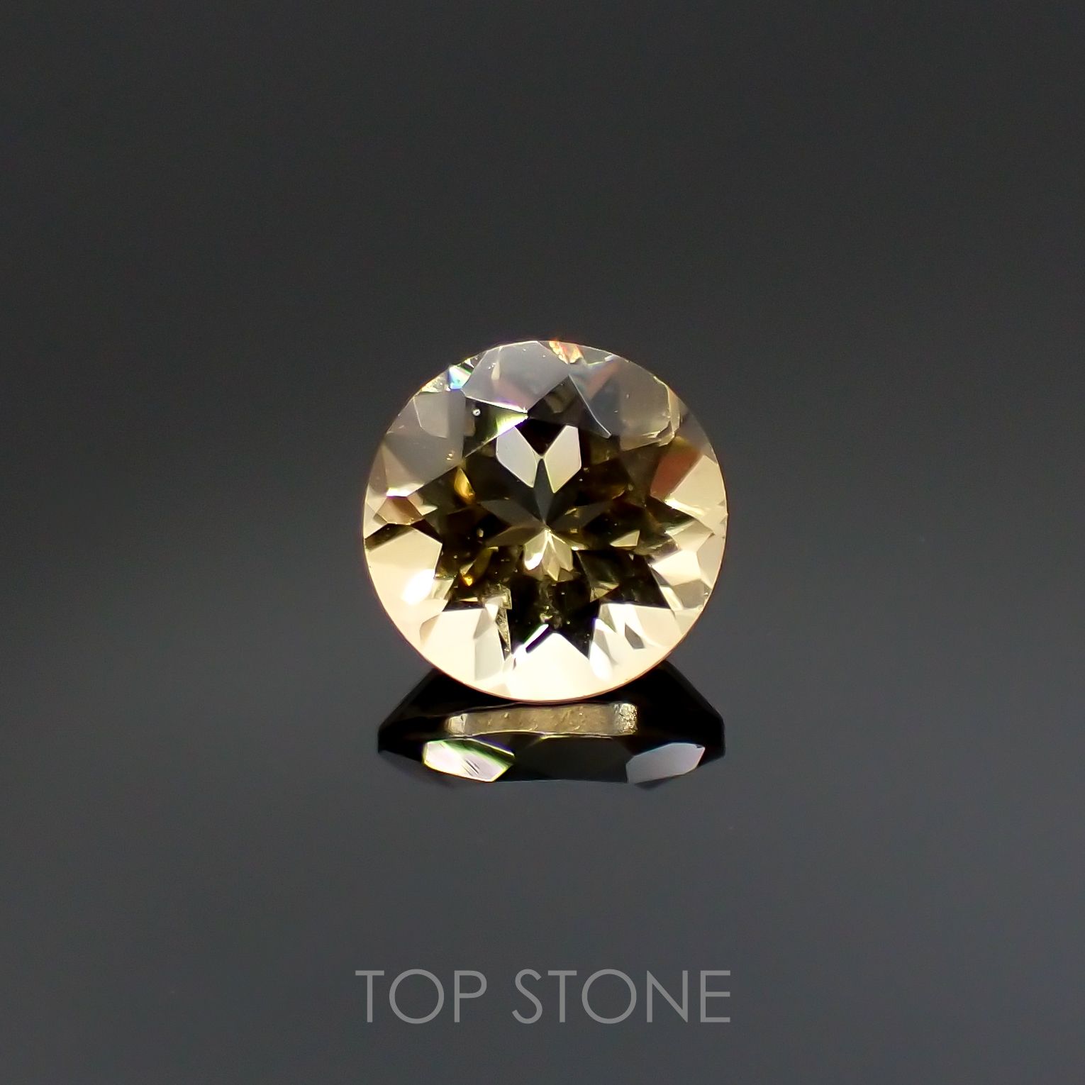 イエローベリル(宝石名イエロー・ベリル)ブラジル産 1.16ct 識別済[211113648]6.9x6.9mm前後