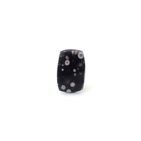 コスミックオブシディアン イタリア産 4.50ct [250730668]13.3x8.6mm前後