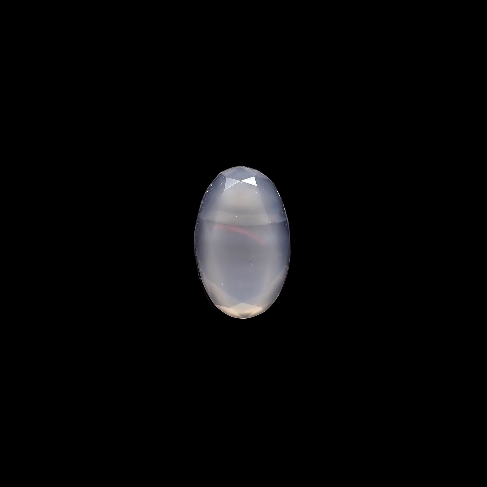アイリスカルセドニー ブラジル・ミナスジェライス州産 6.40ct[240527807]20.6x12.6mm前後