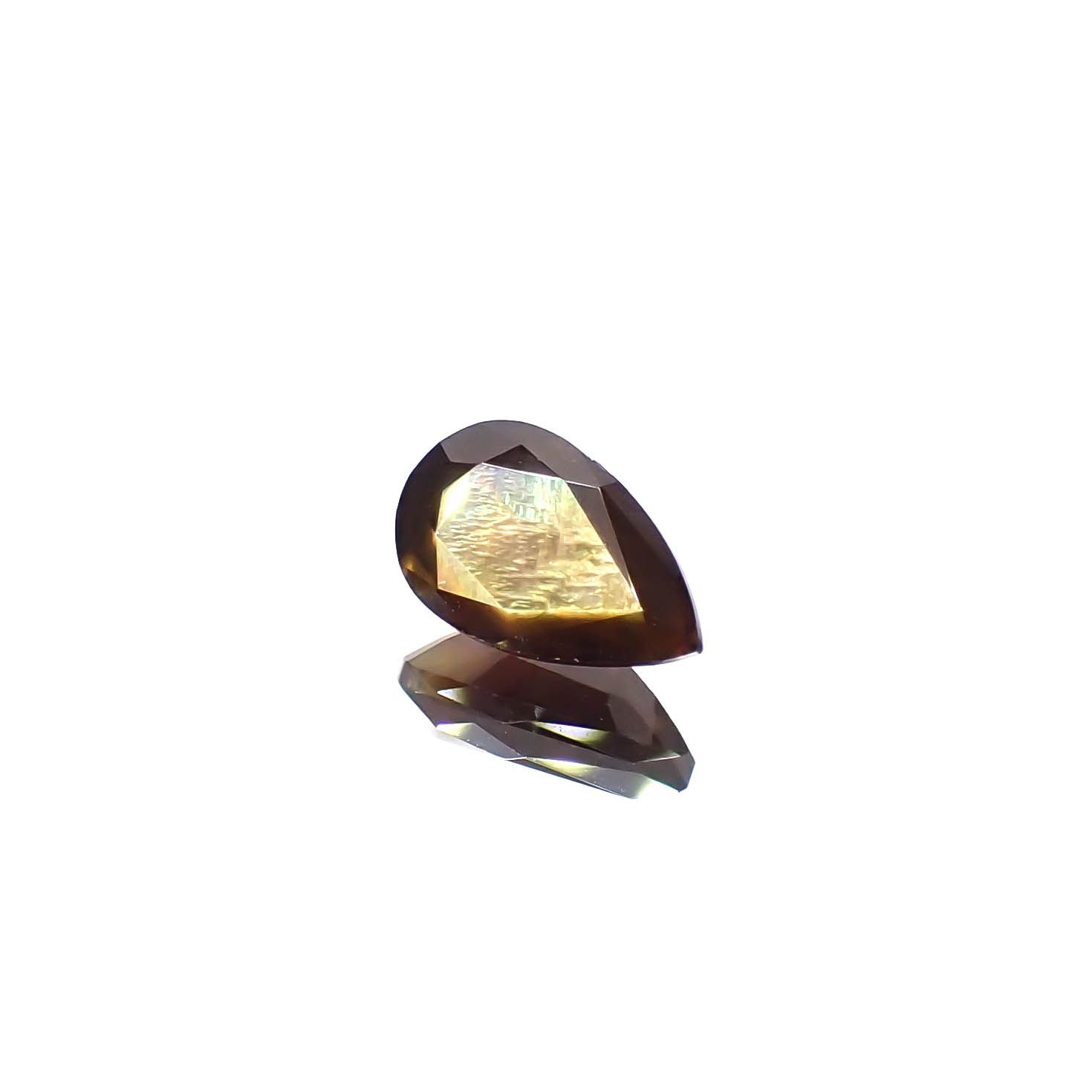 レインボーガーネット 日本・奈良県産 1.12ct[240125528]7.9x4.8mm前後