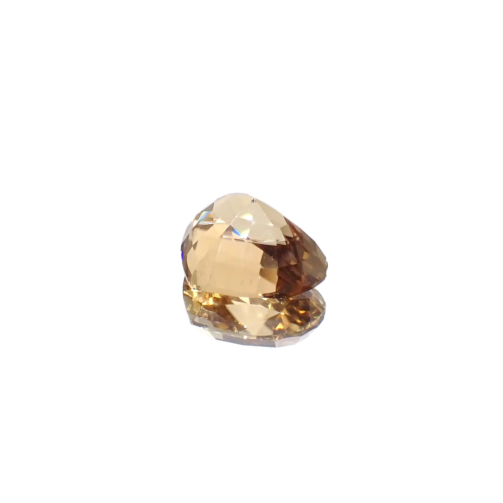 シンハライト(宝石名シンハライト)スリランカ産 6.582ct ソ付(彩珠)[240527767]10.6x13.2mm前後