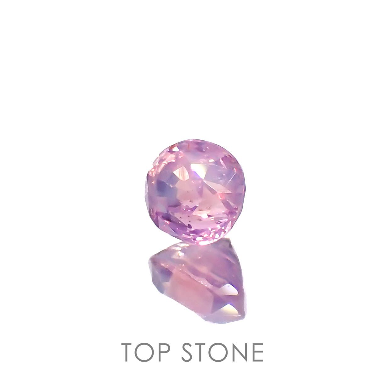 シルキーサファイア ピンク 非加熱 ベトナム産 0.53ct[230120254]4.7x4mm前後