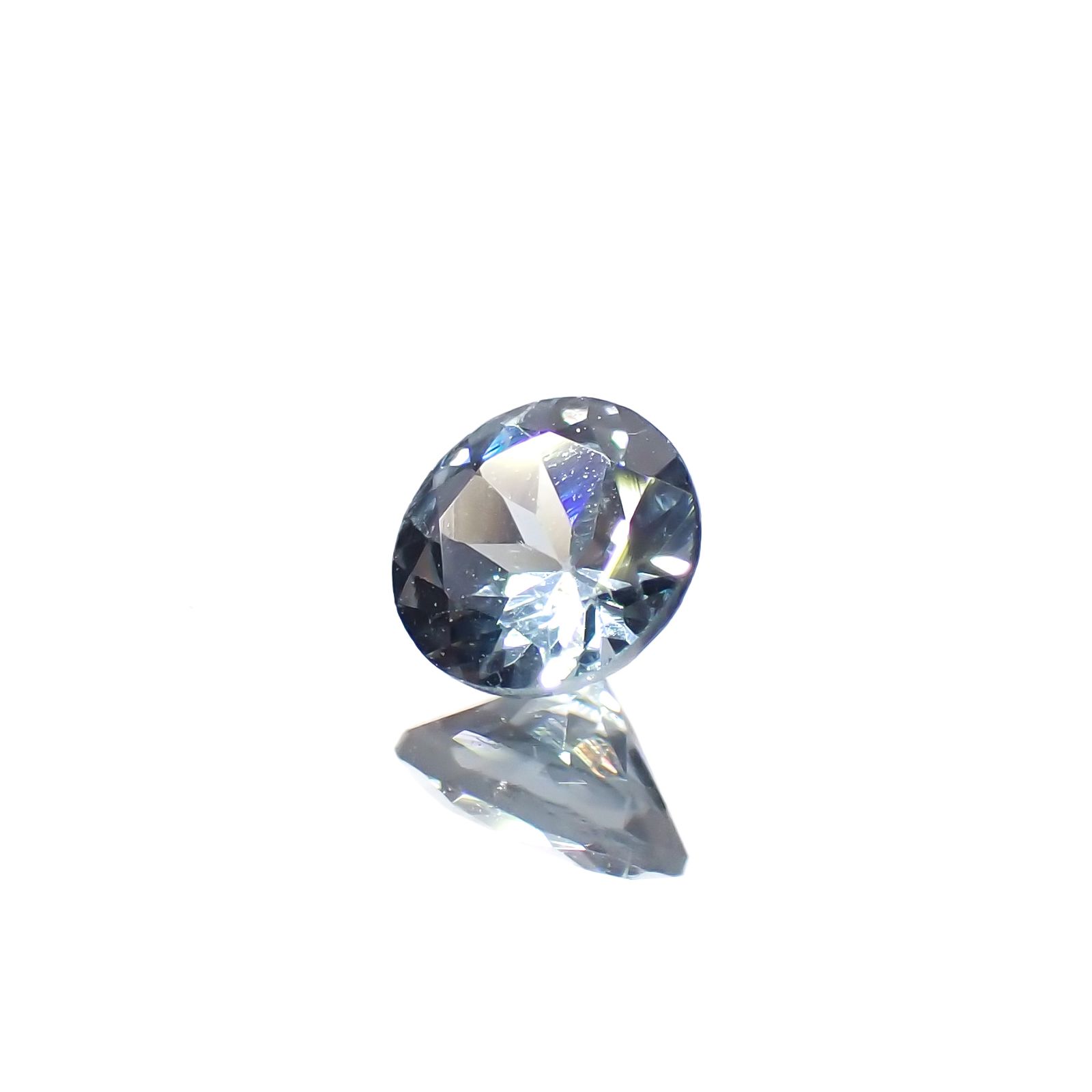 ブルーイッシュグレースピネル タンザニア産 0.26ct[231224878]4x4mm前後