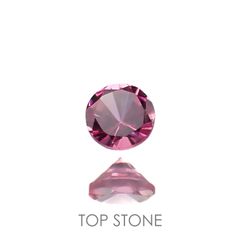 ホットピンクスピネル(宝石名ピンク・スピネル)タンザニア産 0.11ct 識別済[220616598]2.9x2.9mm前後