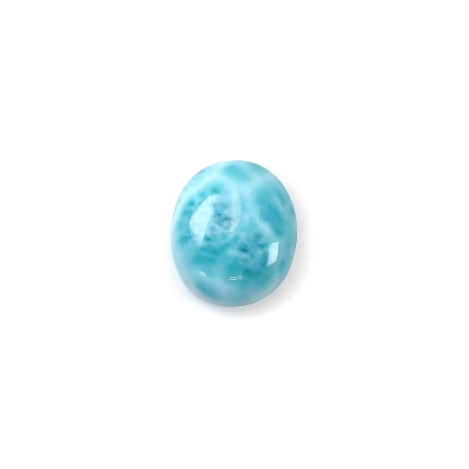 ラリマー(両面模様タイプ） ドミニカ共和国産 45.33ct [250630545]23.2x19.8mm前後