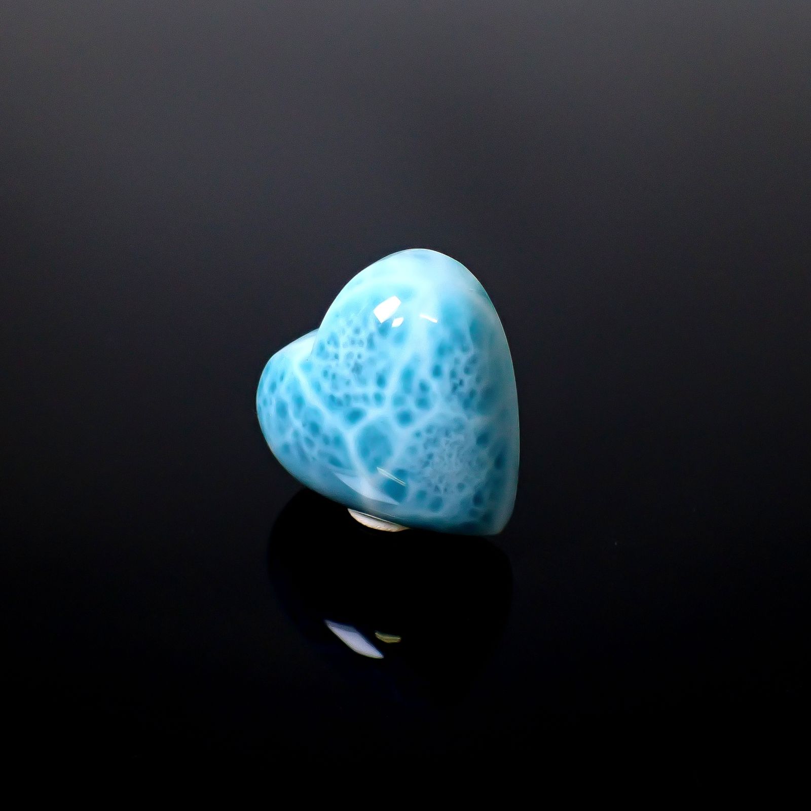 ラリマー(両面模様タイプ） ドミニカ共和国産 73.38ct [250630540]26.8x28.2mm前後