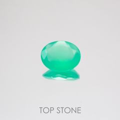 グリーンオパール 南アフリカ産 ルース 1.46ct[210510760]9×7mm前後