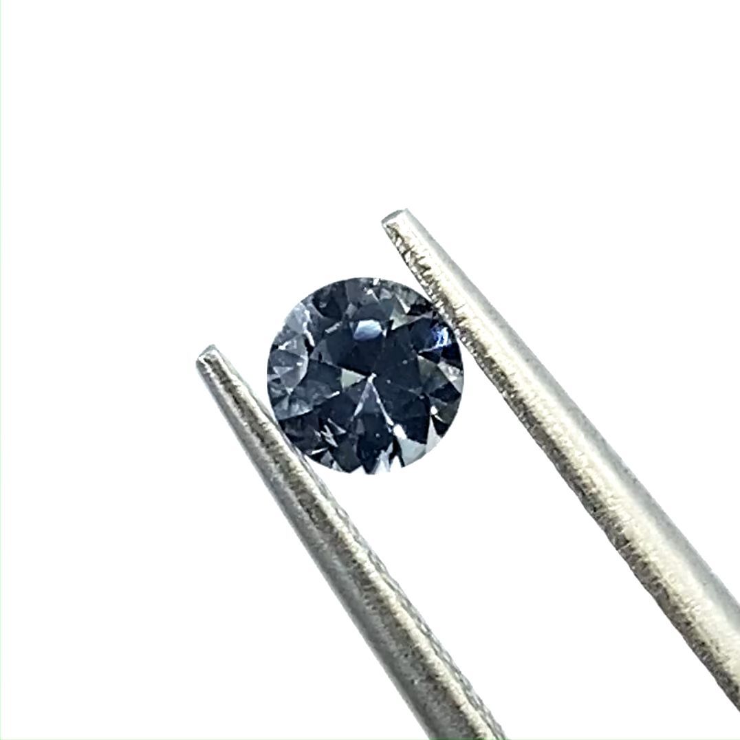 グレイッシュブルースピネル(宝石名スピネル) ビルマ産 0.29ct 識別済