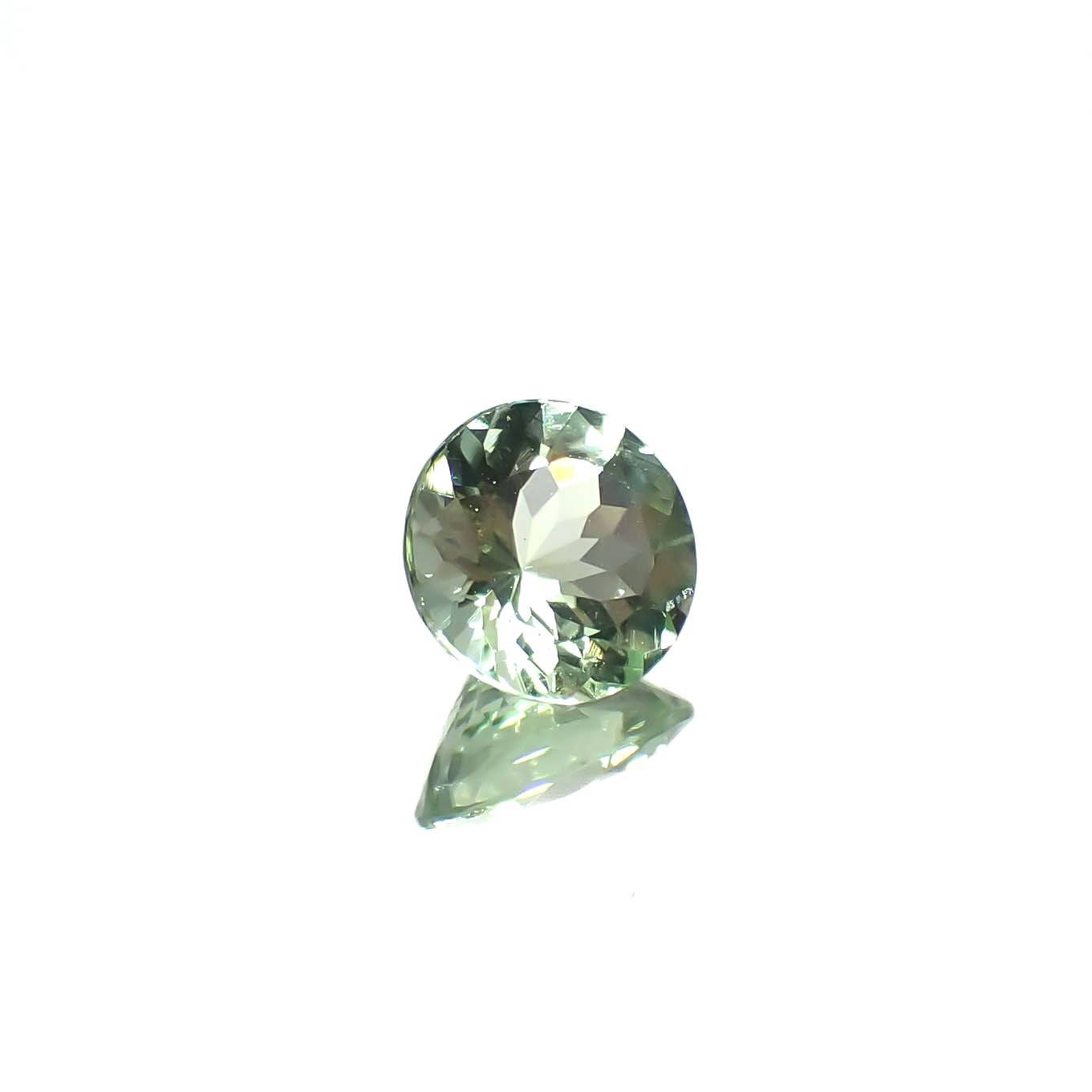 ペリドット(宝石名ペリドット)パキスタン/ノルウェー産 1.186ct ソ付(彩珠)[240728514]7x7mm前後