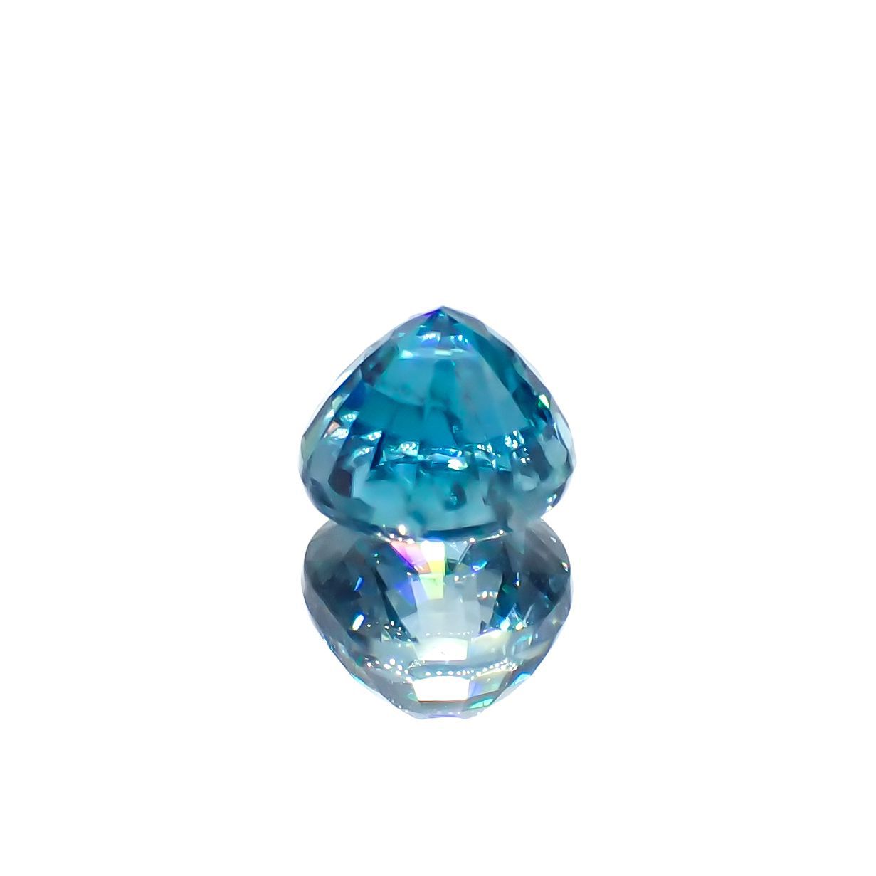 ラタナキリブルージルコン カンボジア産 1.59ct[220917931]5.8x5.7mm前後