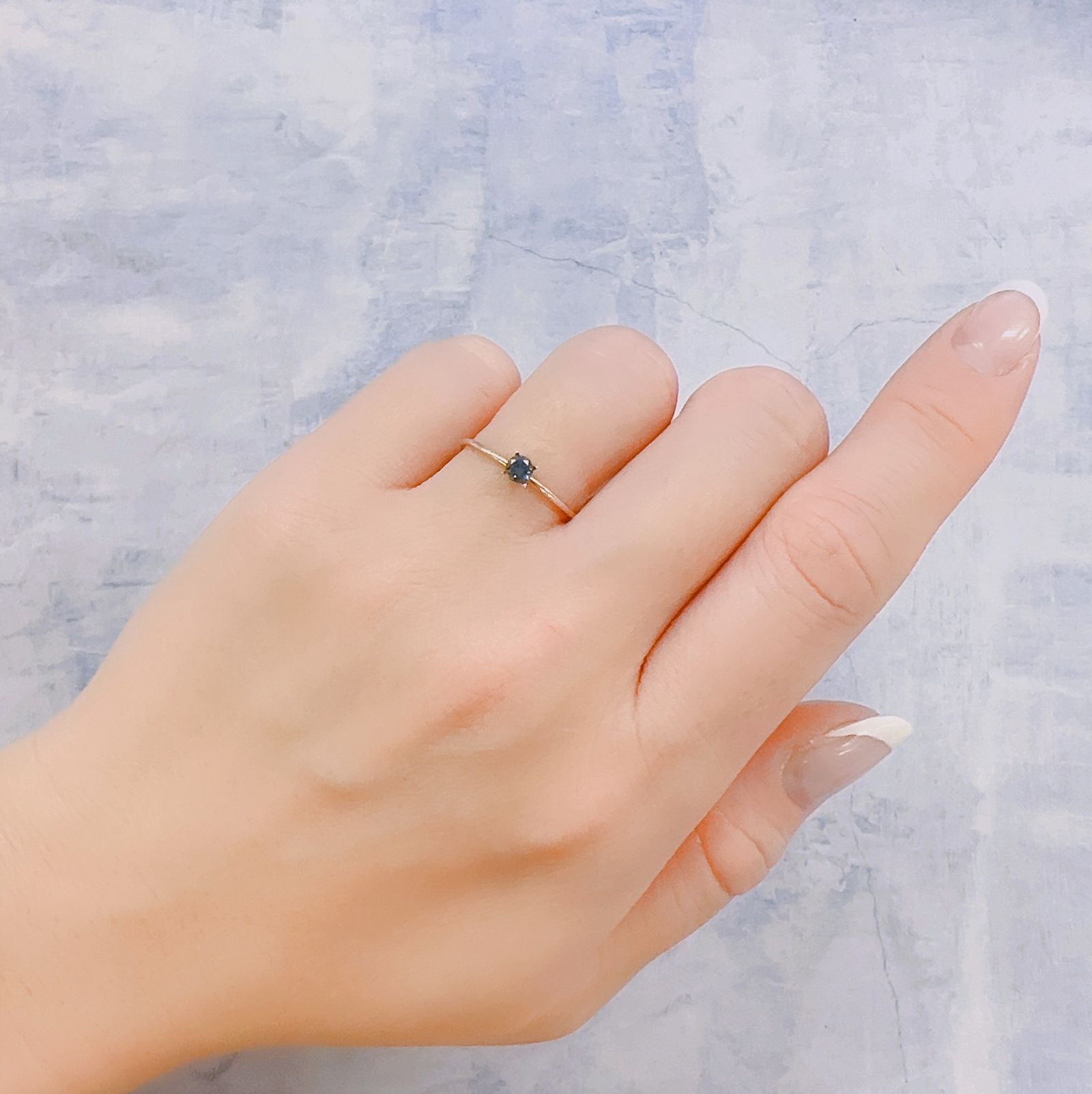 カラーチェンジガーネット アレキタイプ(宝石名ガーネット)マダガスカル・ベキリー産 0.18ct 識別済[221219425]3.2x3.2mm前後